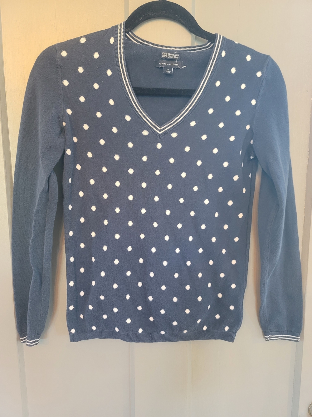 Vintage Polka Dot Tommy Hilfiger Sweater